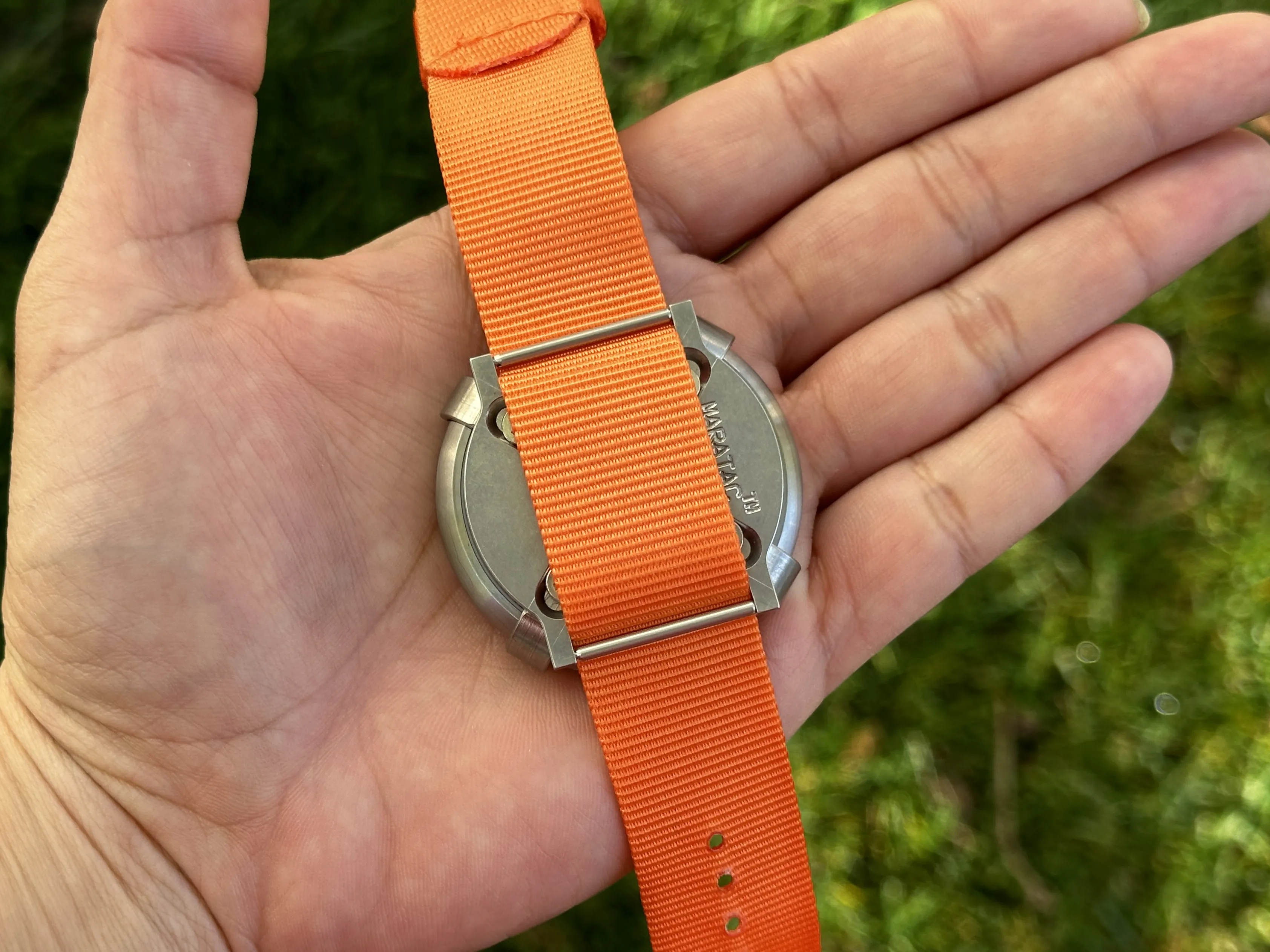 45mm Titanium Heirloom Compass   Wrist Carry Kit By Maratac®
