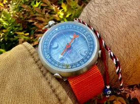 45mm Titanium Heirloom Compass   Wrist Carry Kit By Maratac®