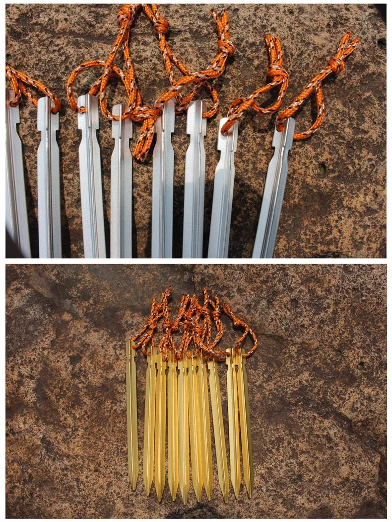 Aluminum Tent Pegs 18cm