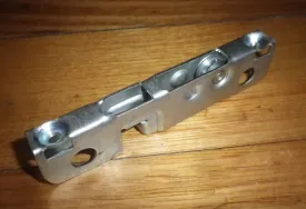 Ariston, Whirlpool Oven Door Hinge Support Bracket - Part # A049938, 481941758056