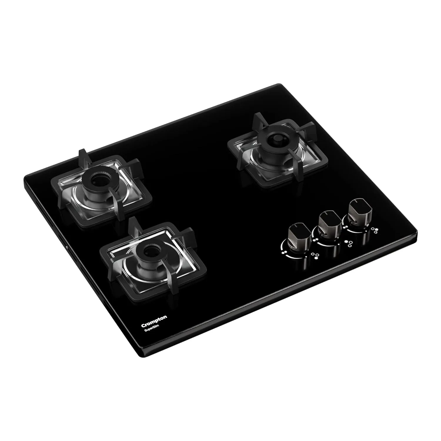 Crompton TAB-SUHB603-MBL SuperSlim Gas Hob 60cm 3burner