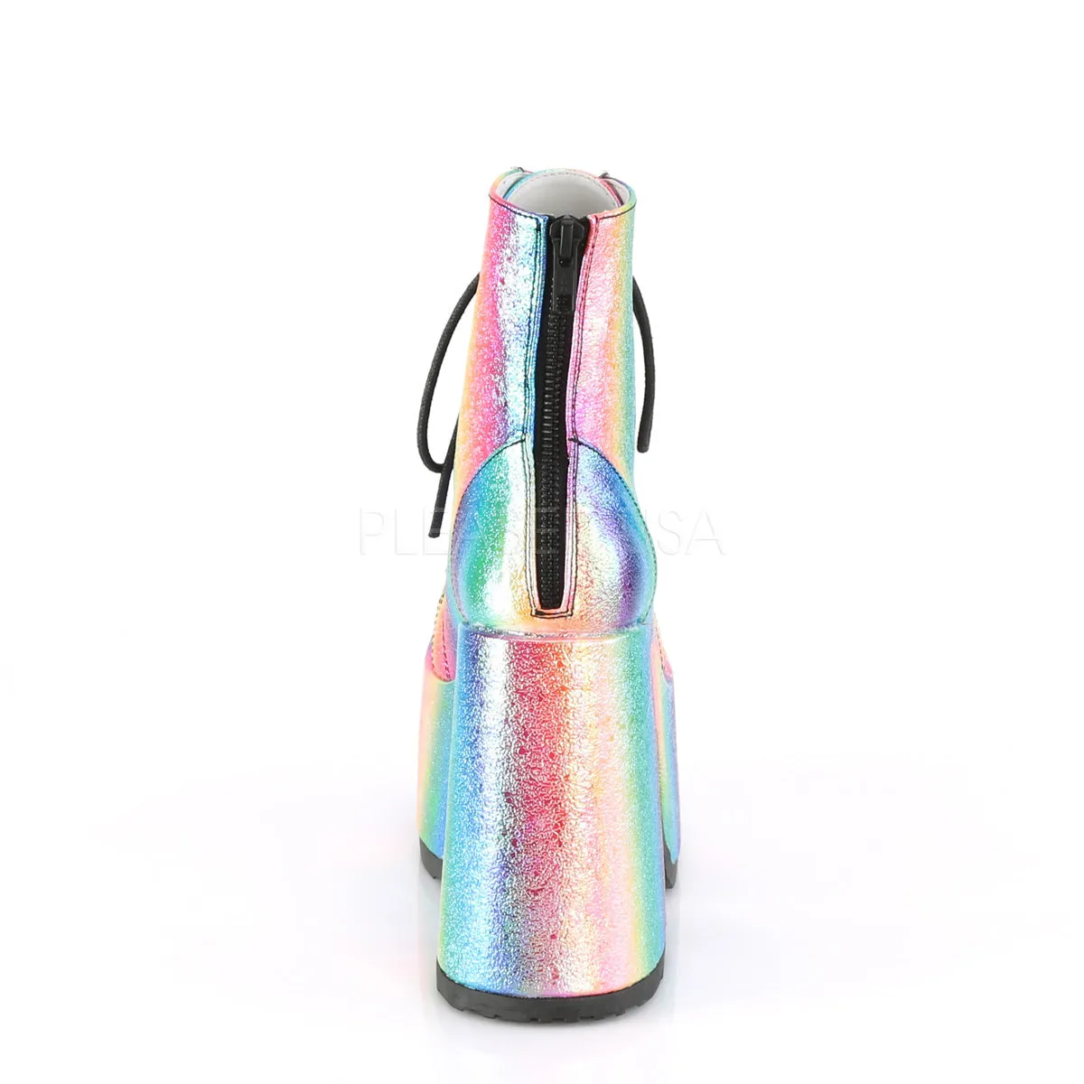 DemoniaCult CAMEL 203 Boots Rainbow