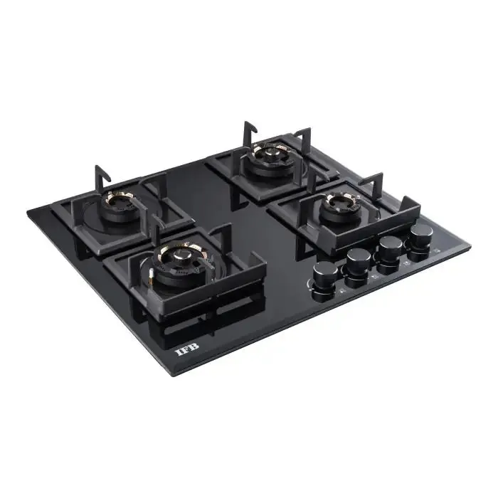 IFB 60-04-GCI4B-3D BRASS BURNER HOBS  | Hybrid  60 CM