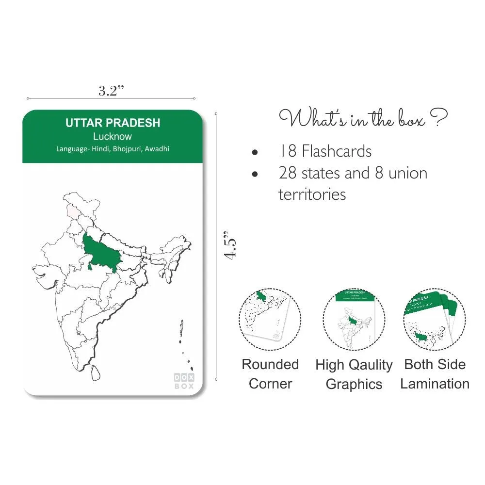 India States And Union Territories Flashcards