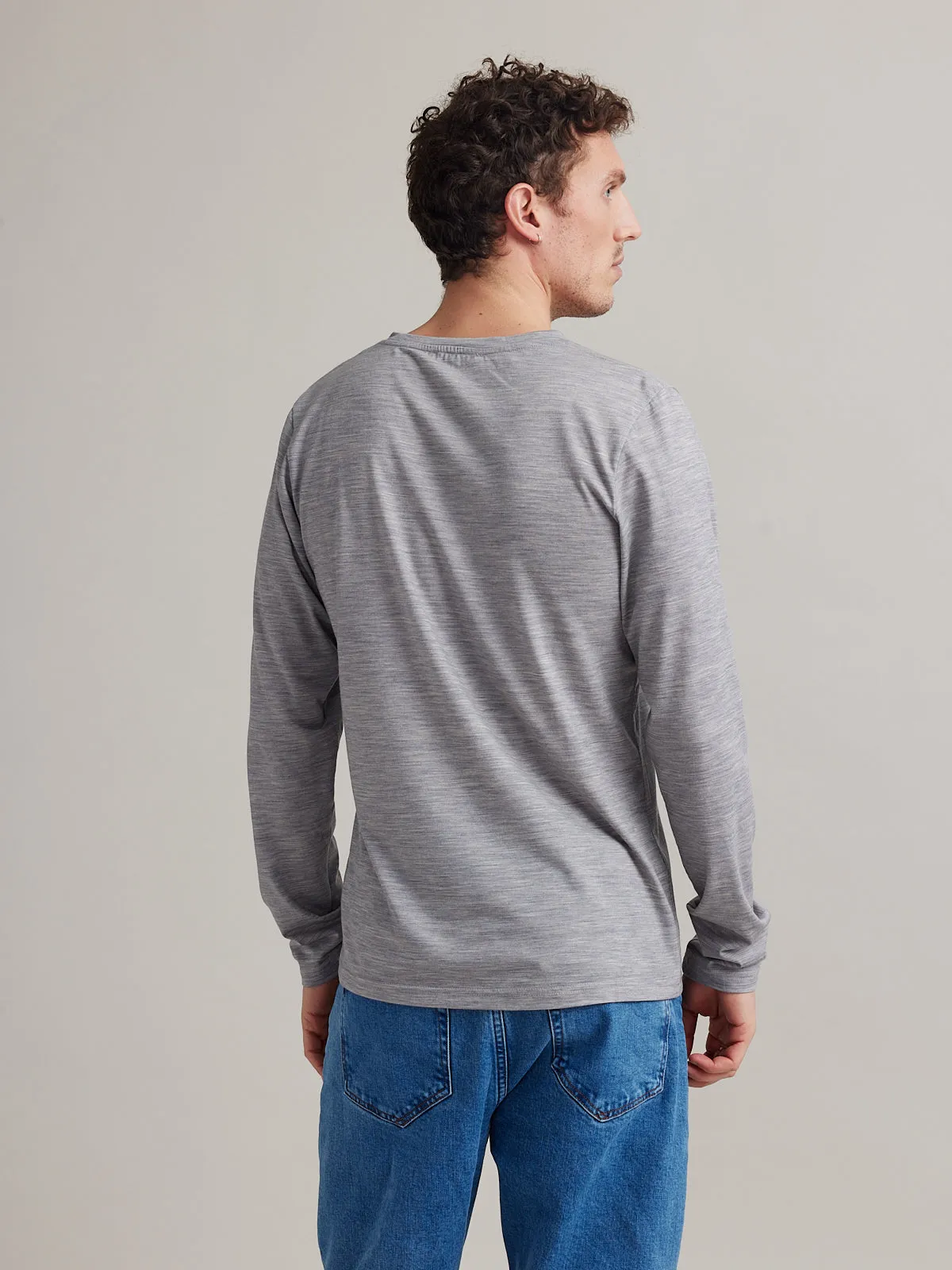 Oscar merino long sleeve T-shirt