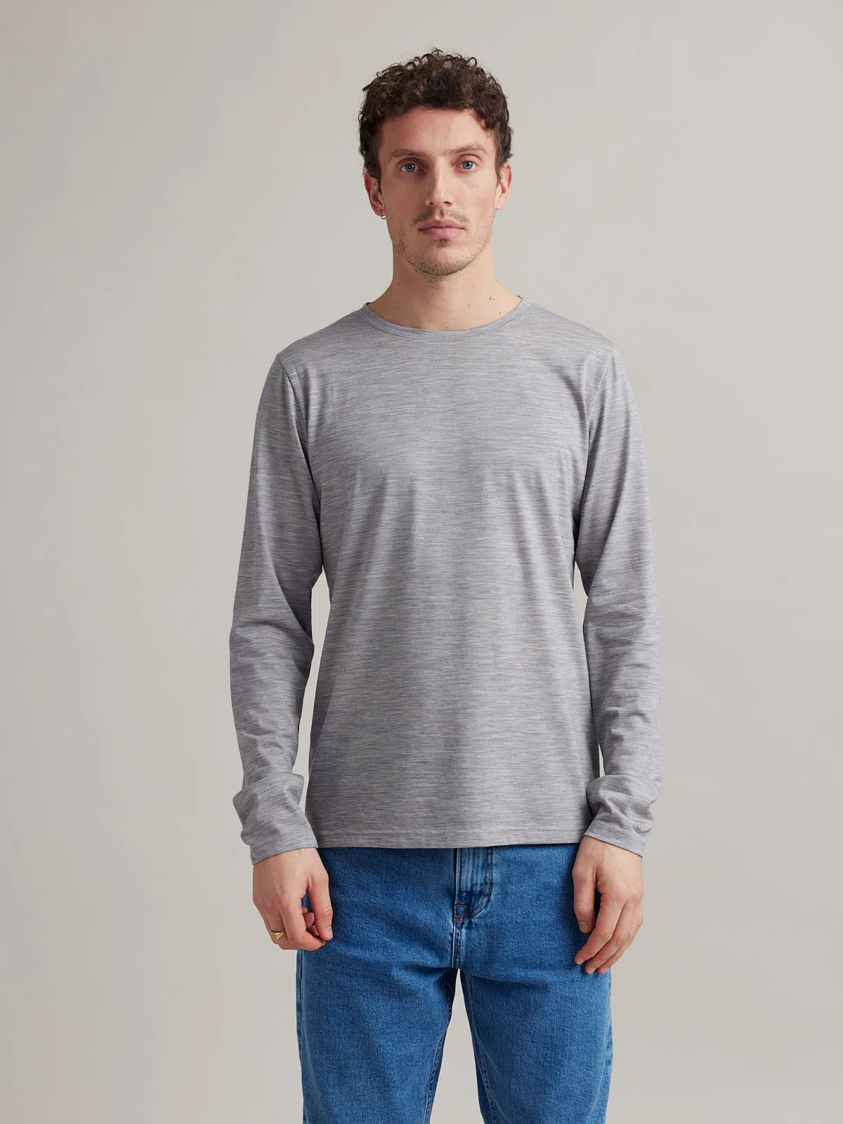 Oscar merino long sleeve T-shirt