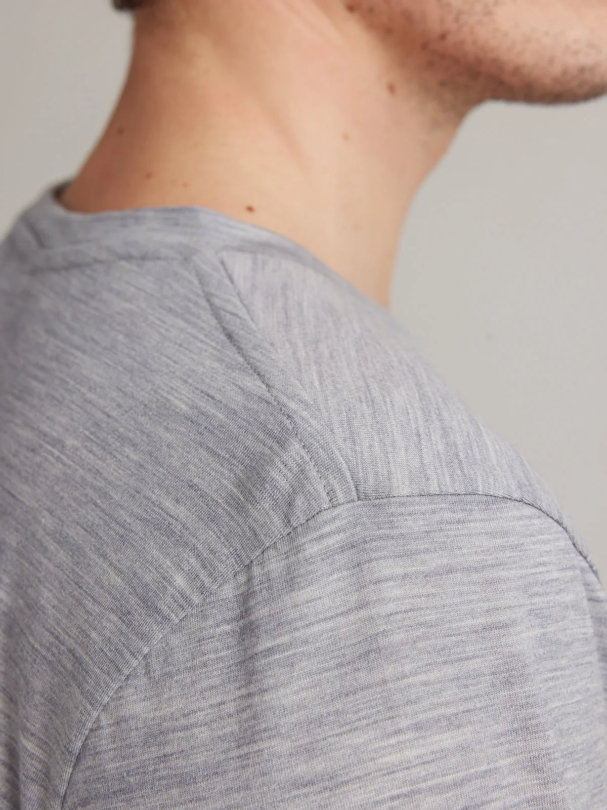 Oscar merino long sleeve T-shirt