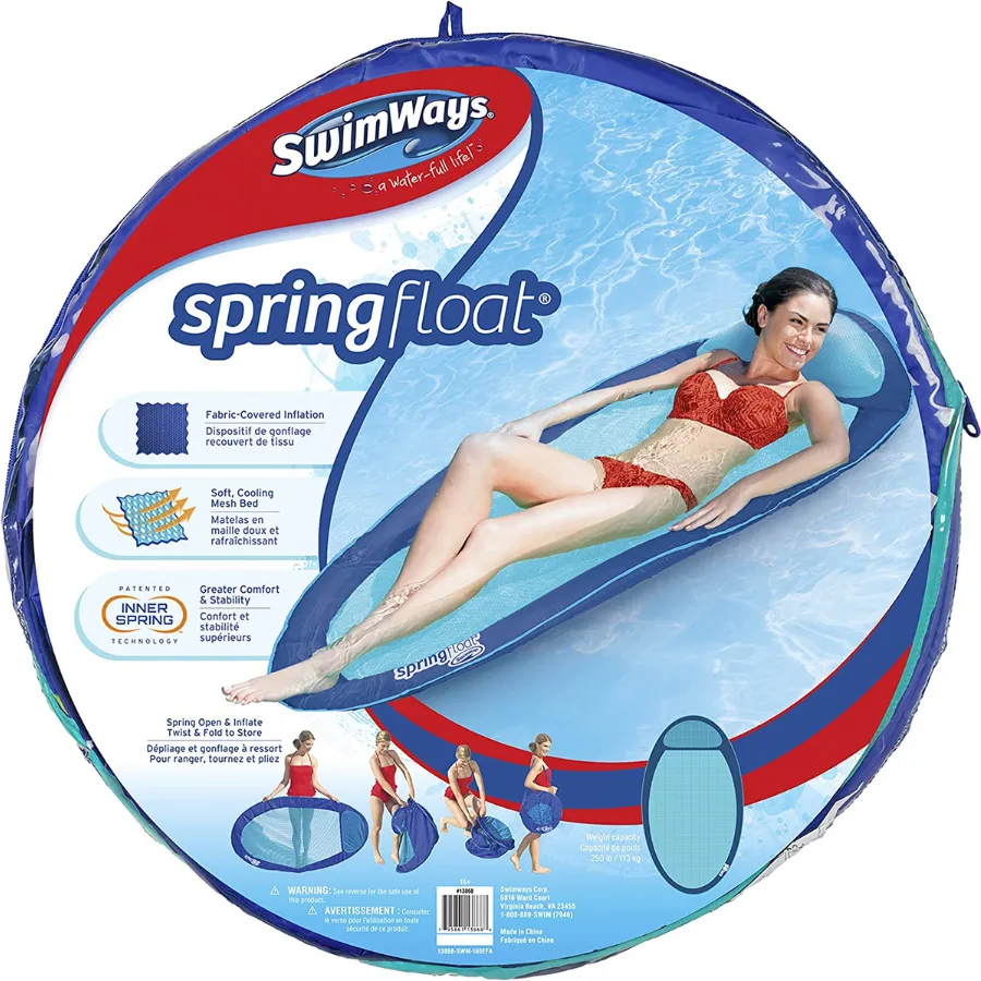 Swimways Spring Floats Solid Pack (Blue) 6060120