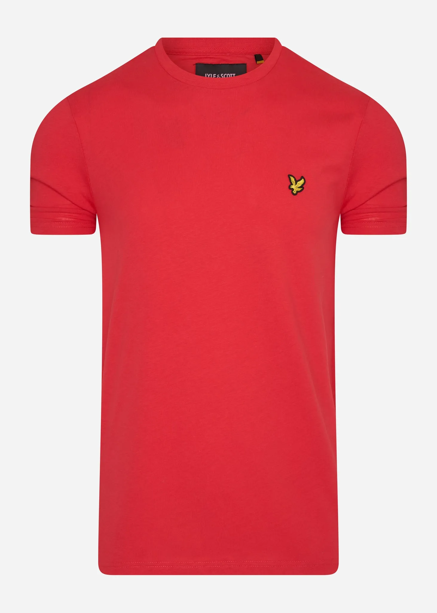 T-Shirt mit Rundhalsausschnitt - galarot