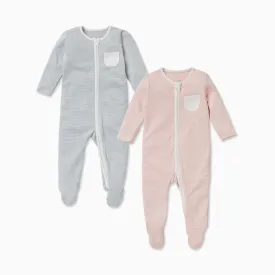 Zip Baby Pajamas 2 Pack